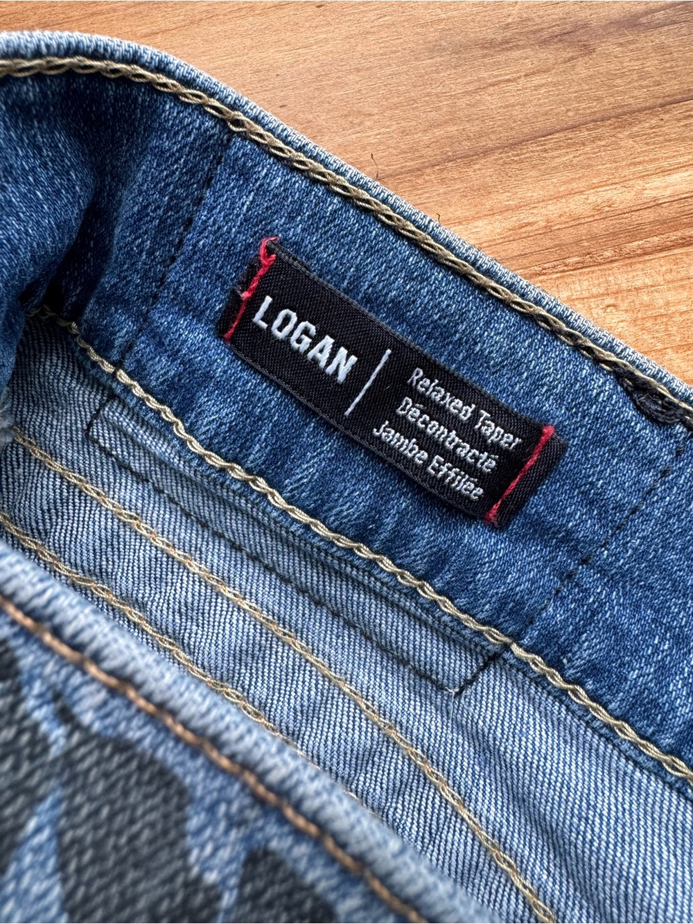 True Religion Logan Graffiti Denim Cut Off Shorts Men’s 40 Y2K Jorts - Picture 10 of 10